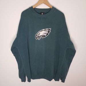 Eagles NFL Team Apparel Crew Neck Sweater Size XL